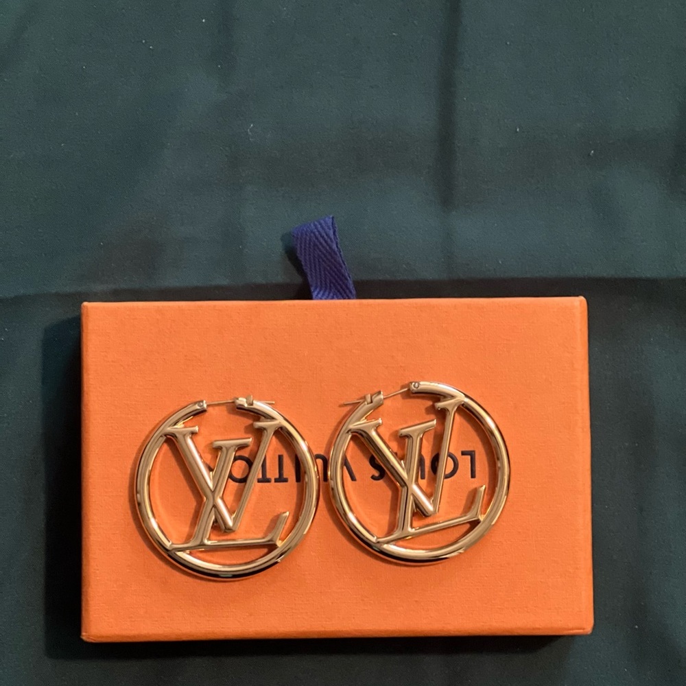 Louis Vuitton hoops earrings